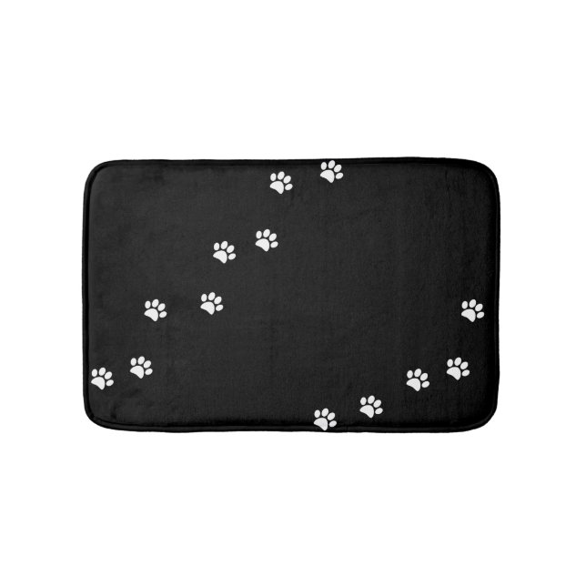 Tapis De Bain Mat de bain Empreintes de pattes (Devant)