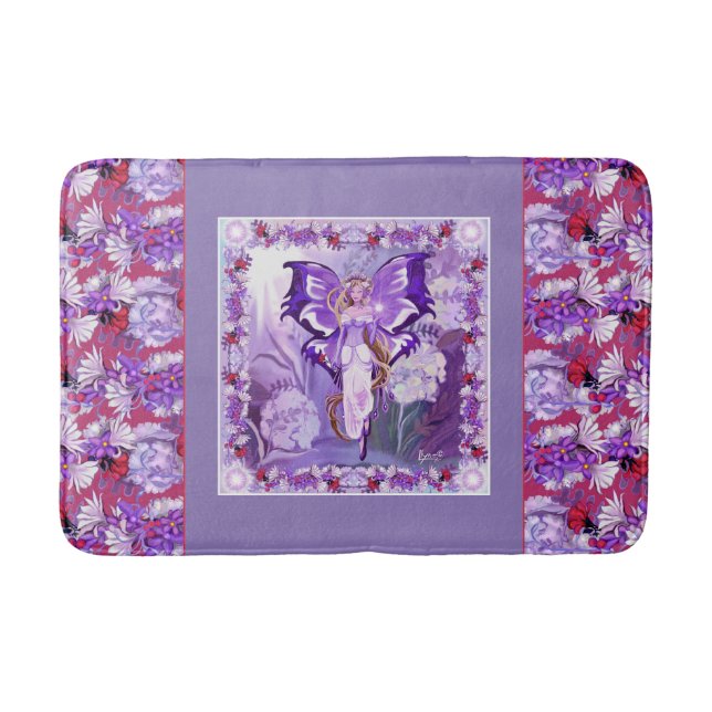 Tapis De Bain Mat de bain mauve Sun fairy (Devant)