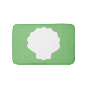 Tapis De Bain Mat de bain perle verte