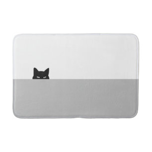 Tapis De Bain Mat de bain pour chat sournois