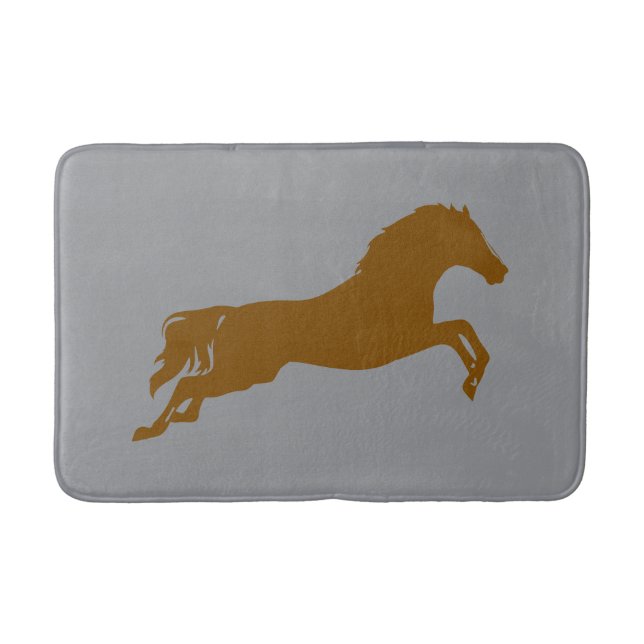 Tapis De Bain Mat de bain pour chevaux d'inspiration nature - do (Devant)