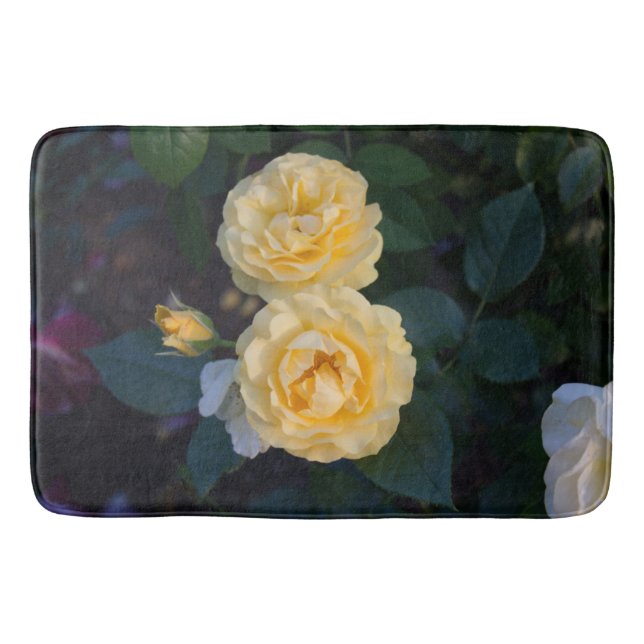 Tapis De Bain Mat de bain Rose d'or (Devant)