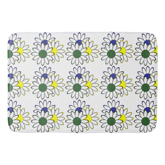 Tapis De Bain Mat/Fleurs de bain (Devant)