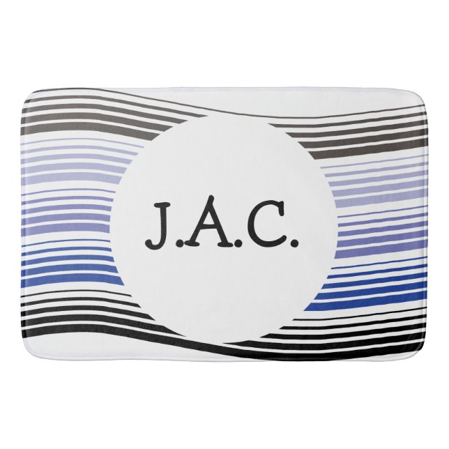 Tapis De Bain Mat monogramme (Devant)