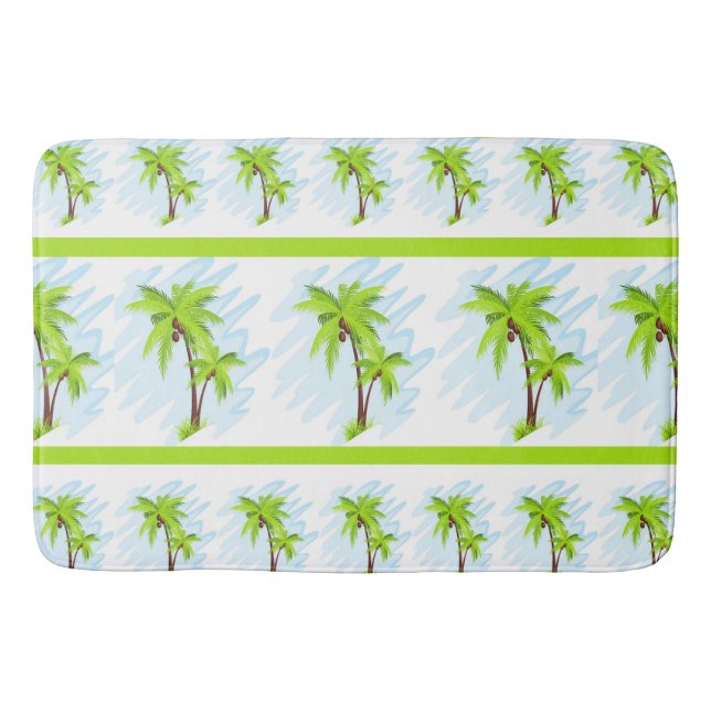 Tapis De Bain Mat/Palmiers (Devant)