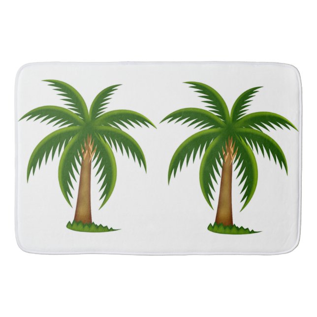Tapis De Bain Mat/Palmiers (Devant)