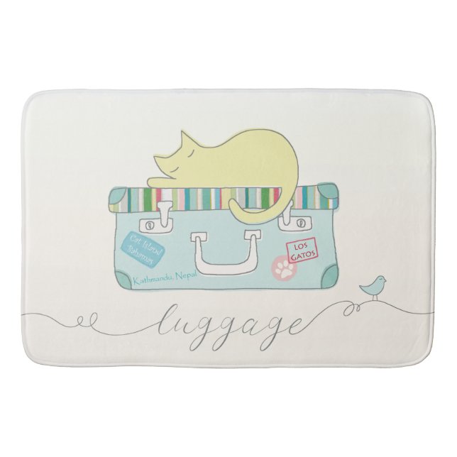 Tapis De Bain Matelas à bagages Kitty (Devant)