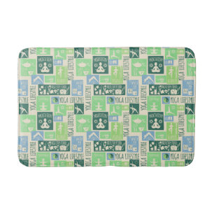 Tapis De Bain Matelas de bain Motif de yoga