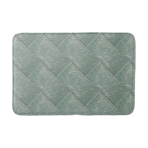 Tapis De Bain Matelas de bain vert d'eau