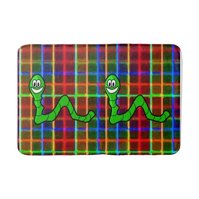 Tapis De Bain Matelas de salle de bain Worm (Devant)