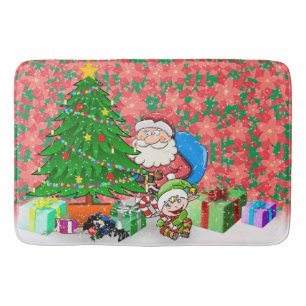 Tapis De Bain Matin Noël