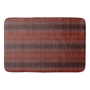 Tapis De Bain Matt de sol de salle de bain avec HAMbyWG rouge et