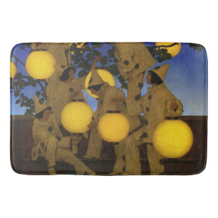 Tapis De Bain Maxfield Parrish Les Porteuses de Lanternes 1908 V