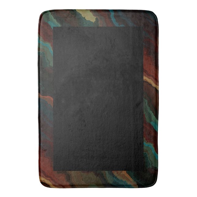 Tapis De Bain Mélange de couleurs sud-ouest (devant Vertical)