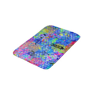 Tapis De Bain Mer Graffiti