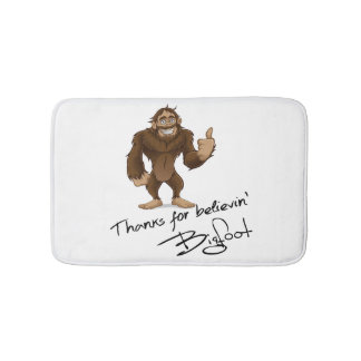 Tapis De Bain Merci pour autographe de Believin Bigfoot