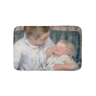 Tapis De Bain Mère environ pour laver son enfant somnolent, 188