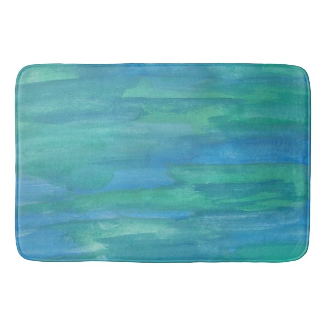 Tapis De Bain Mère Terre Abstraite (Devant)