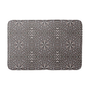 Tapis De Bain Métal Maillé Argent