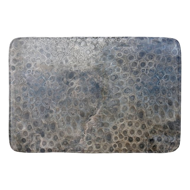 Tapis De Bain Michigan Petoskey Stone Motif (Devant)