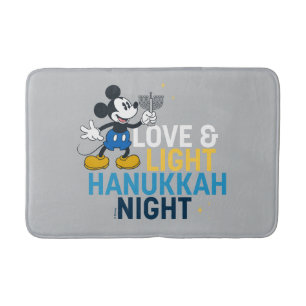 Tapis De Bain Mickey Mouse Love & Light Hanoukka Night