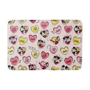 Tapis De Bain Mickey Souris & Amis   Valentine Heart Candy
