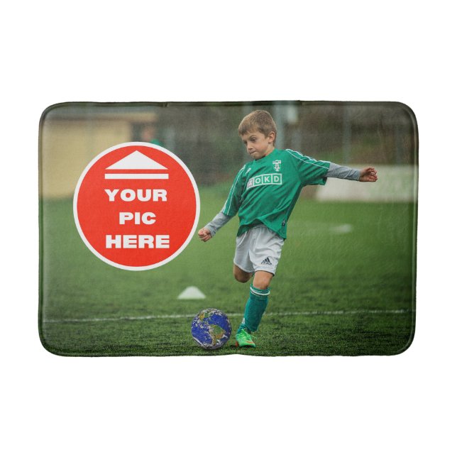 Tapis De Bain Mignonne ! Mat de bain - Personnalisé - Moyen (Devant)