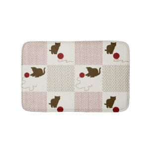 Tapis De Bain Milieux de chatons