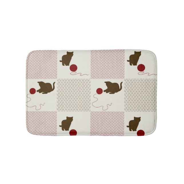 Tapis De Bain Milieux de chatons (Devant)