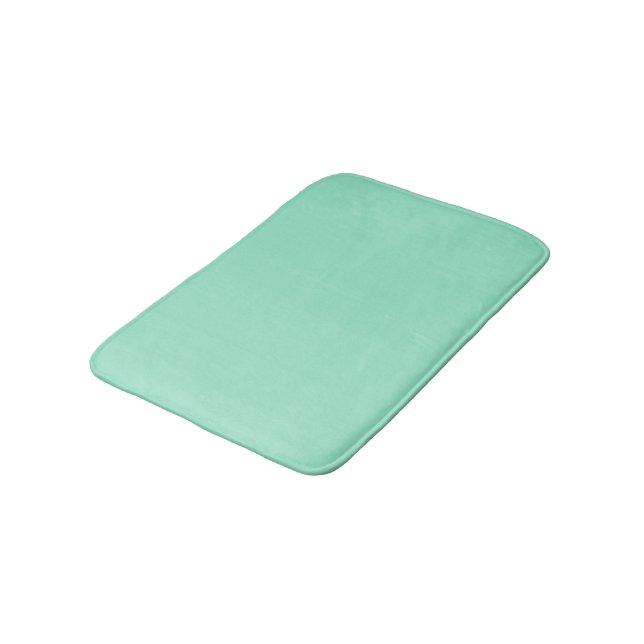 Tapis De Bain Mini minimaliste couleur unie Pastel personnalisé (Angle)