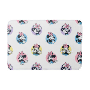 Tapis De Bain Minnie Mouse à pois motif joyeux