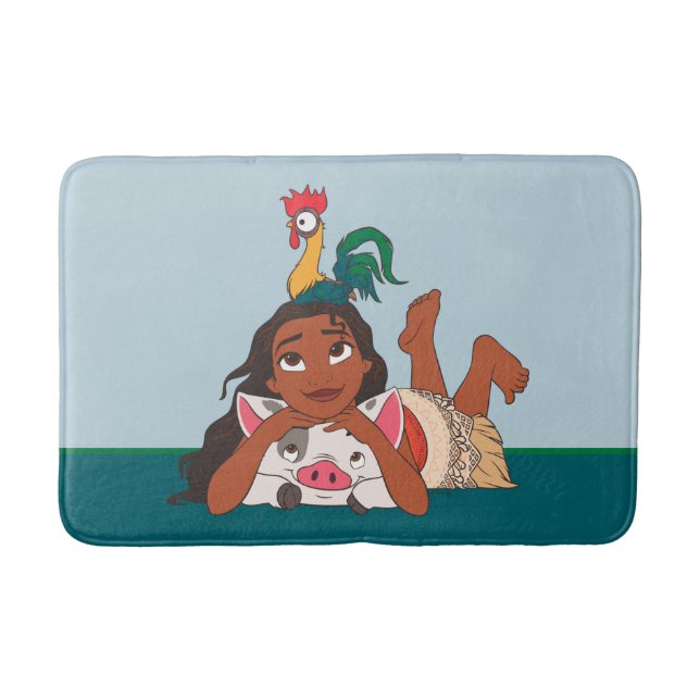 Tapis De Bain Moana de Disney | Moana & Friends (Devant)