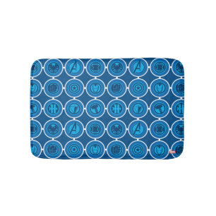 Tapis De Bain Modèle d'icône Assemblage des Avengers