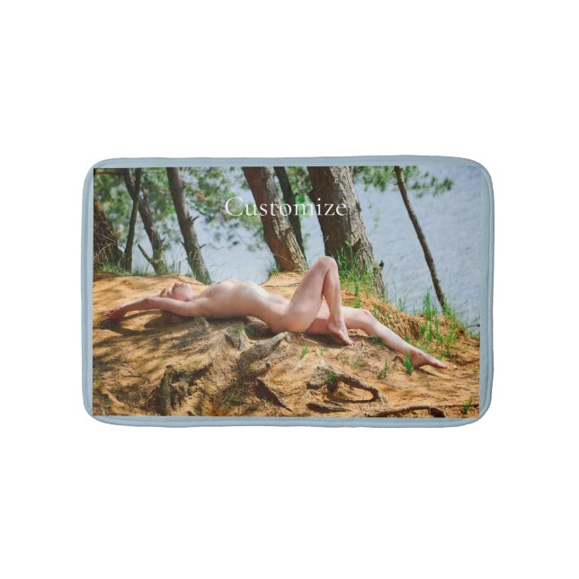 Tapis De Bain Modèle féminin bronzage Thunder_Cove (Devant)