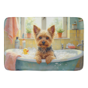 Tapis De Bain Moment amusant de bain de Terrier Australien Décor