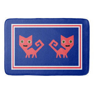 Tapis De Bain Mon chat Silly Kitty