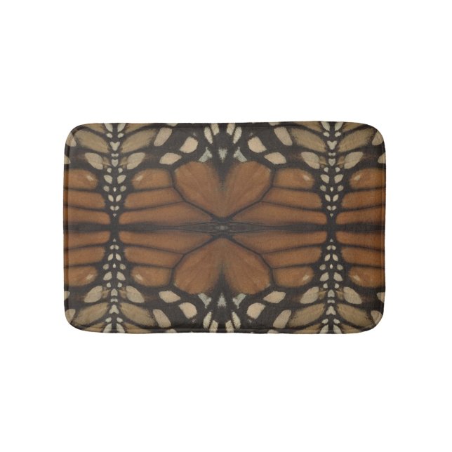 Tapis De Bain Monarch Butterfly Wing Close Up Motif (Devant)