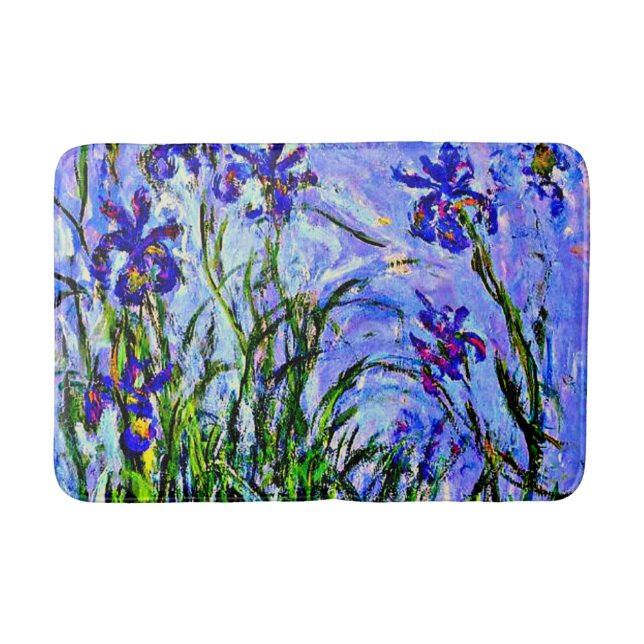 Tapis De Bain Monet - Lilac Irises (Devant)