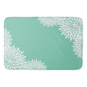Tapis De Bain Monnaie verte et blanche à la pomme de terre