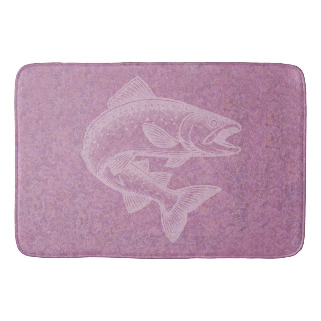 Tapis De Bain Montée saumon (Devant)