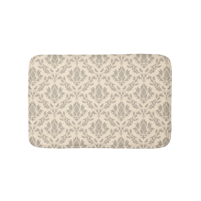 Tapis De Bain Motif 3 de damassé (Devant)