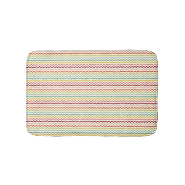 Tapis De Bain Motif 4 de Chevron (Devant)
