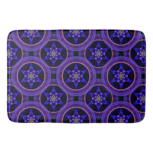 Tapis De Bain Motif Abstrait Élégant Boho Moderne Floral #505