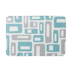 Tapis De Bain Motif Abstrait moderne du milieu du siècle