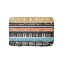 Motif africain Mélange bain Mat