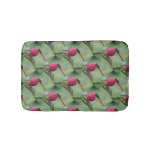 Tapis De Bain Motif animal de libellules rouges