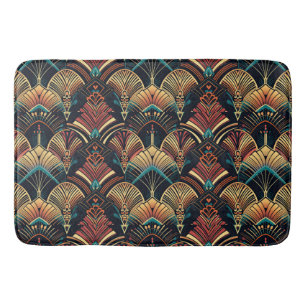 Tapis De Bain motif art déco carrelé mignon