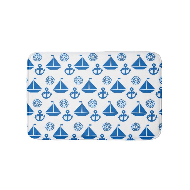 Tapis De Bain Motif Cartoon Sail Boat (Devant)