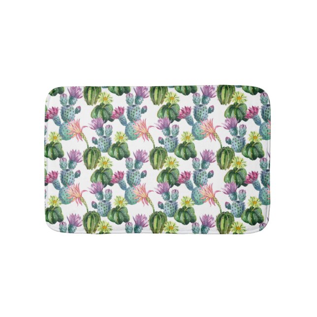 Tapis De Bain Motif d'art Cacti (Devant)