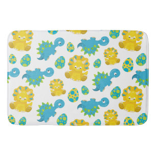 Tapis De Bain Motif De Dinosaures, Dinosaures Mignons, Baby Dino